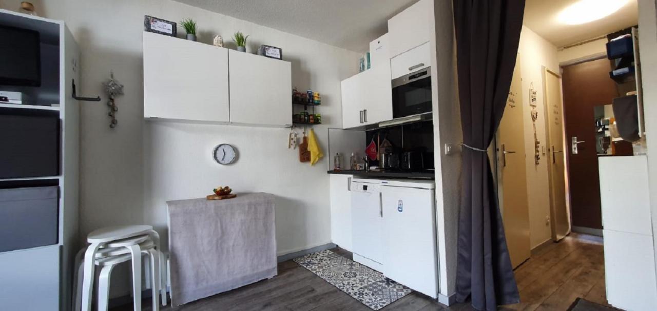 Studio 2 Alpes, Proche Lac Buissonniere, Menage Inclus, Balcon, Parking Les Deux Alpes Buitenkant foto