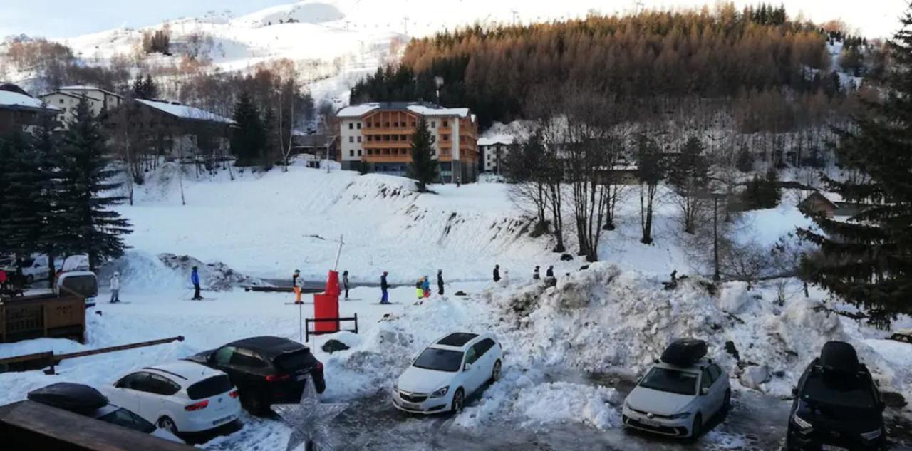 Studio 2 Alpes, Proche Lac Buissonniere, Menage Inclus, Balcon, Parking Les Deux Alpes Buitenkant foto